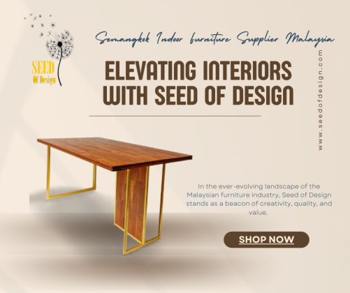 Crafting Timeless Elegance: Indoor Tropical Semangkok Wooden Furniture from Malaysia by Seed of Design