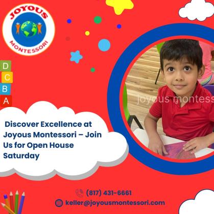 Cultivate Curiosity: Now Enrolling for Joyous Montessori's New Session