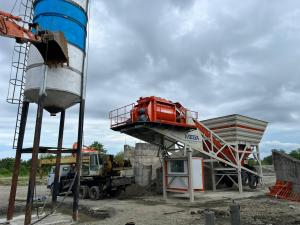 100 m³/h Mobile Concrete Plant - Florida