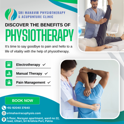 Sri Mahavir Physiotherapy & Acupuncture Clinic : Physiotherapy centre in Boring road