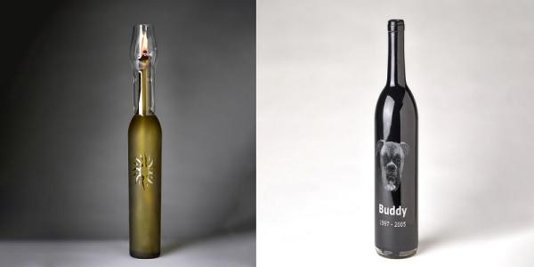 Custom Wine Bottle Engraving in Napa